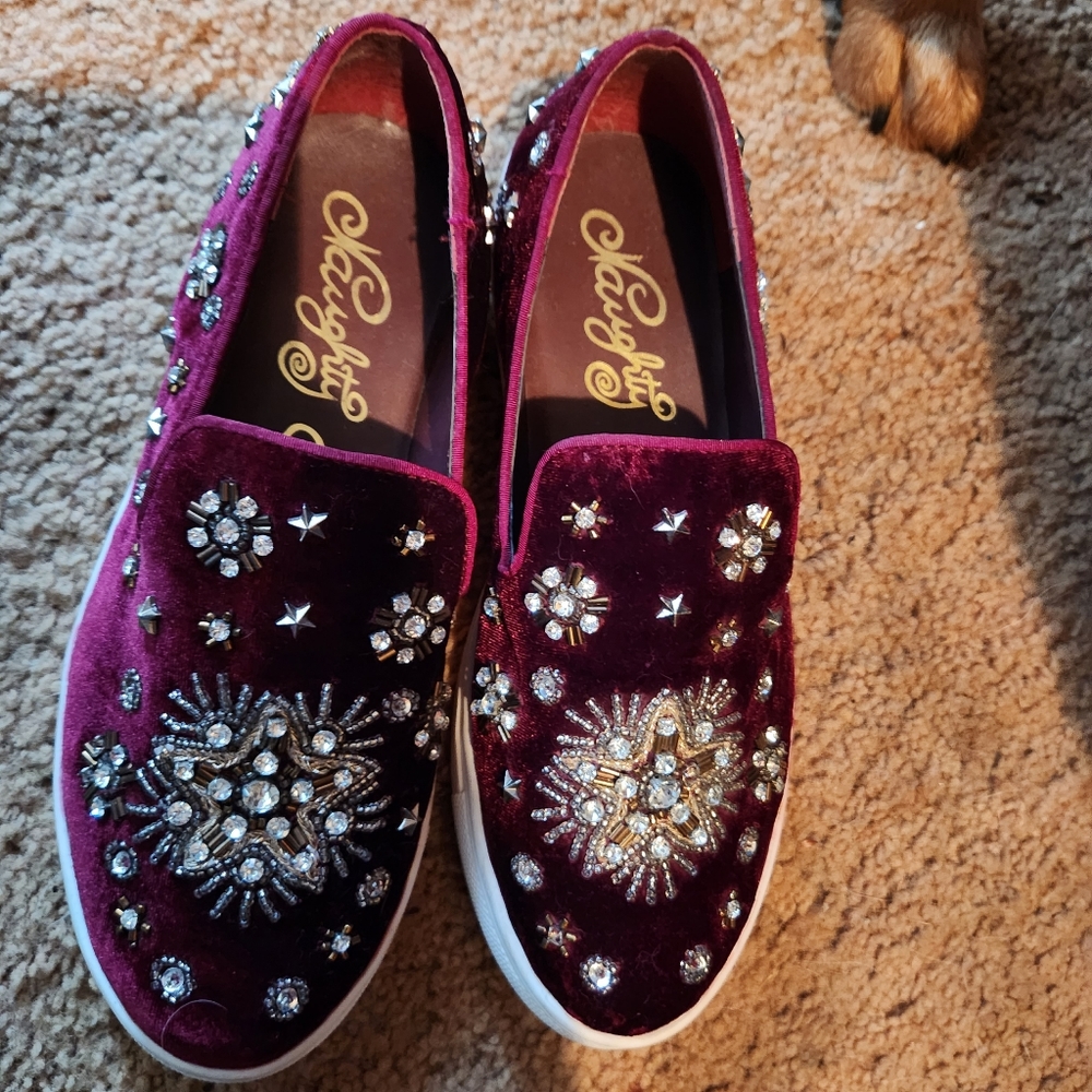 Naughty Monkey slip on shoes.